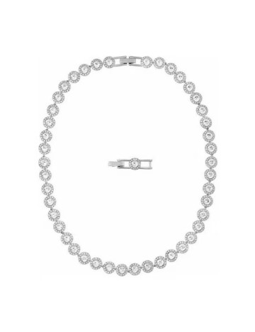 Colier Swarovski, argintiu