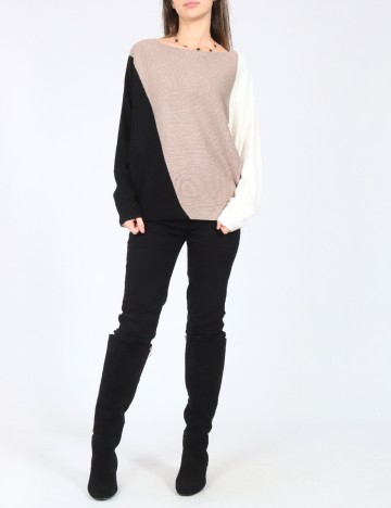 Bluza C&A, maro/negru