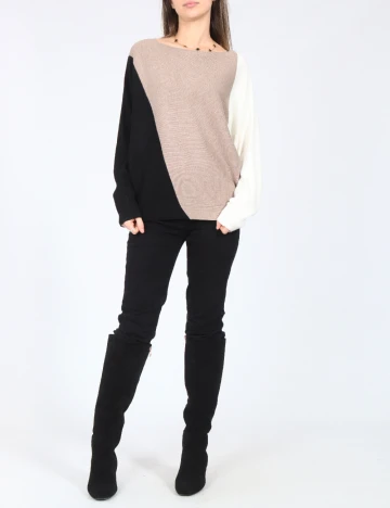 Bluza C&A, maro/negru