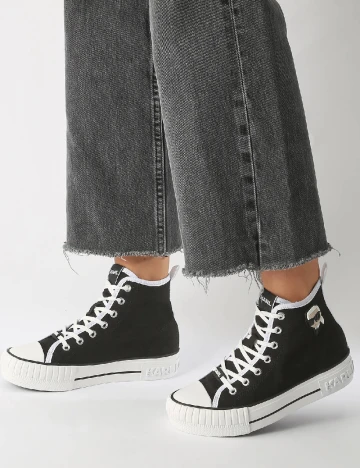 Tenisi KARL LAGERFELD, negru