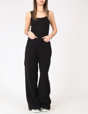
						Pantaloni C&A, negru