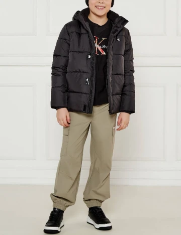 Geaca Calvin Klein Jeans, negru