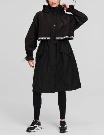 
						Geaca KARL LAGERFELD, negru