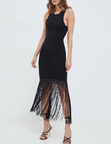 Rochie scurta Bardot, negru