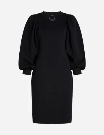Rochie scurta KARL LAGERFELD, negru