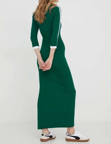Rochie lunga Adidas, verde
