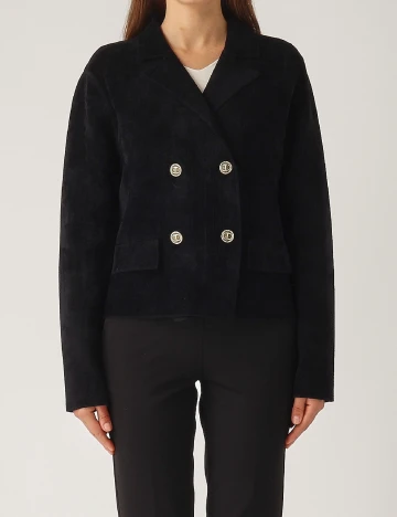 Jacheta Twinset, negru