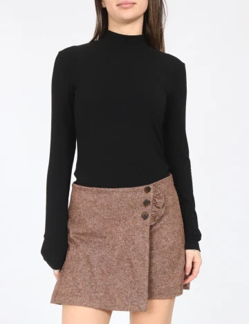 Fusta pantalon Zara, maro