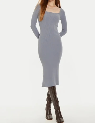 Rochie medie Guess, albastru