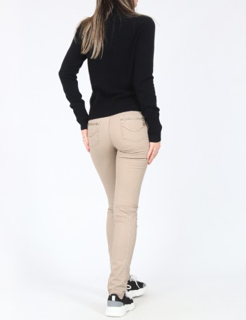 Pantaloni Zara, crem