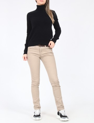 
						Pantaloni Zara, crem