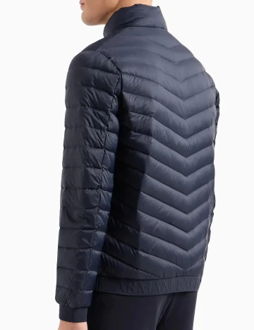 Geaca Armani Exchange, bleumarin