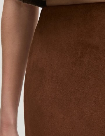 Fusta Answear LAB, maro