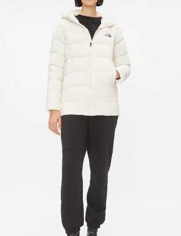 Geaca The North Face, ecru