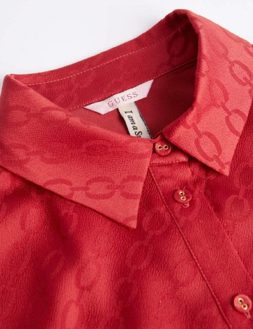 Rochie medie Guess, rosu
