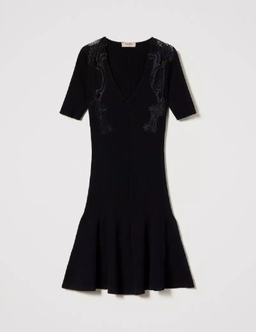Rochie scurta Twinset, negru