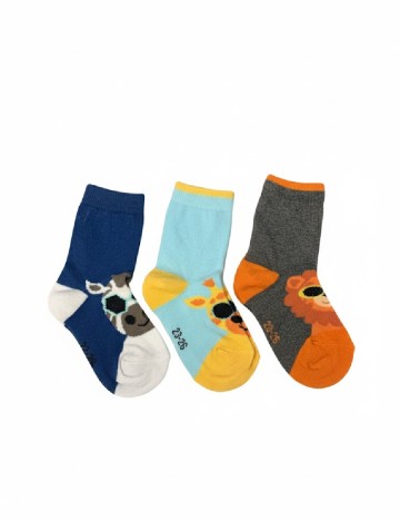 
						Set sosete 3 perechi Cozzi, mix culori