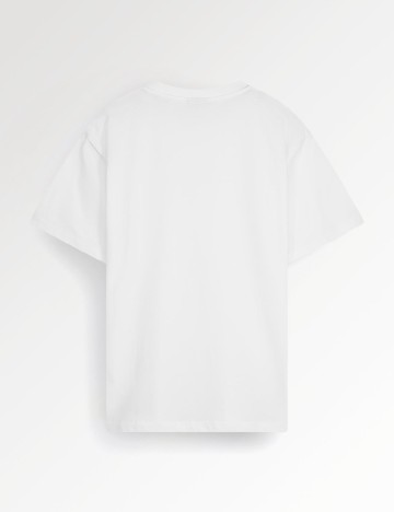 Tricou Filling Pieces, alb