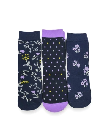 Set sosete 3 perechi Cozzi, mix culori