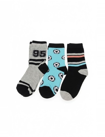 
						Set sosete 3 perechi Cozzi, mix culori