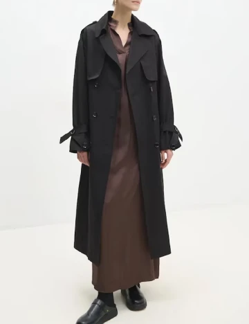 Trench Answear LAB, negru