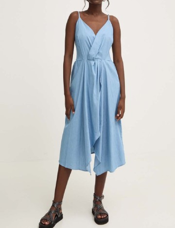 Rochie medie Answear LAB, albastru