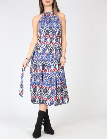 Rochie medie Answear LAB, mix culori