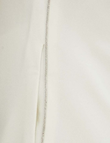 Rochie scurta Answear LAB, ecru