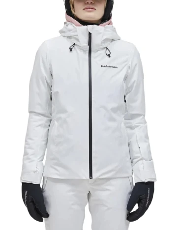 Geaca de ski Peak Performance, alb