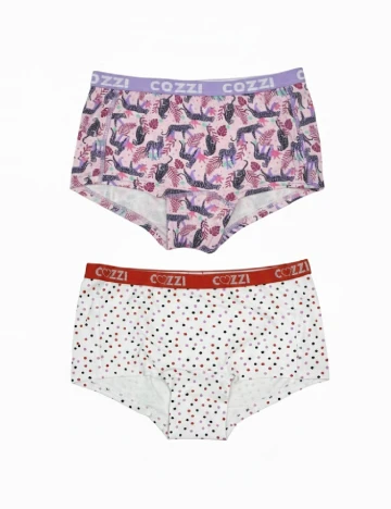 Set Boxeri 2 perechi Cozzi, mix culori