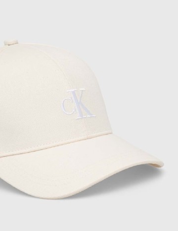 Sapca Calvin Klein Jeans, ecru