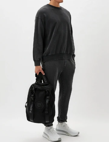 Ghiozdan Plein Sport, negru