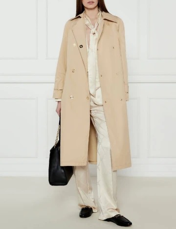 Trench Twinset, crem