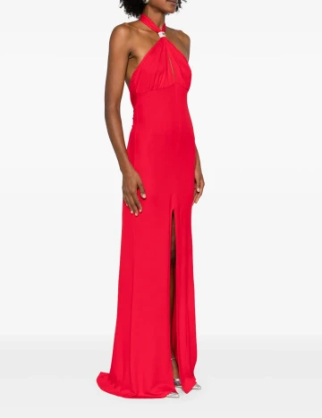 Rochie lunga Elisabetta Franchi, rosu