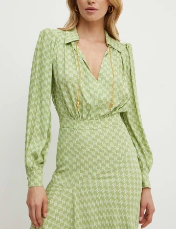 Rochie medie Elisabetta Franchi, verde