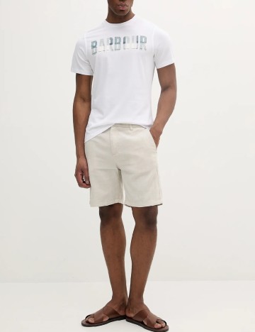 
						Tricou Barbour, ecru