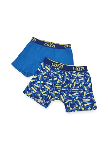 
						Set Boxeri 2 perechi Cozzi, mix culori