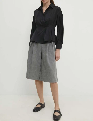 Pantaloni scurti Answear LAB, gri