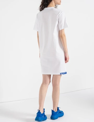 Rochie scurta Karl Lagerfeld Jeans, alb