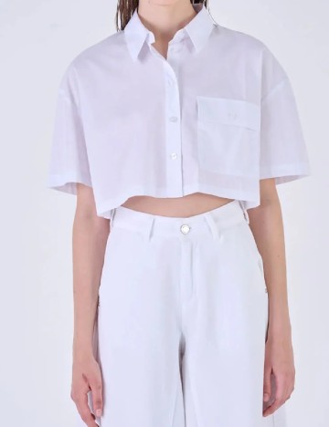 
						Camasa Silvian Heach, alb