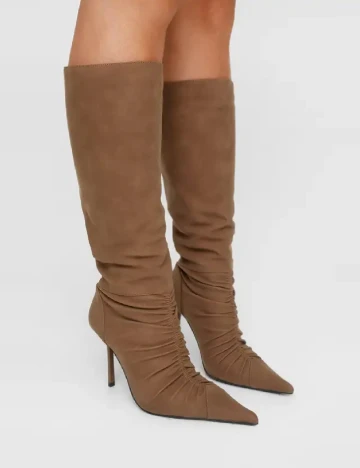 Cizme Nasty Gal, maro