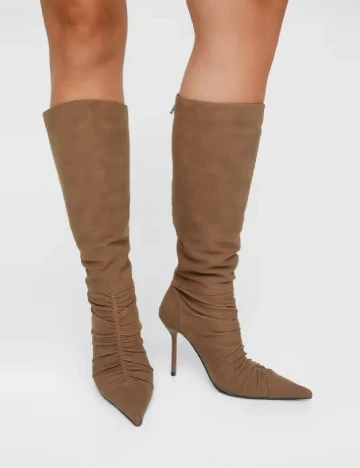 Cizme Nasty Gal, maro