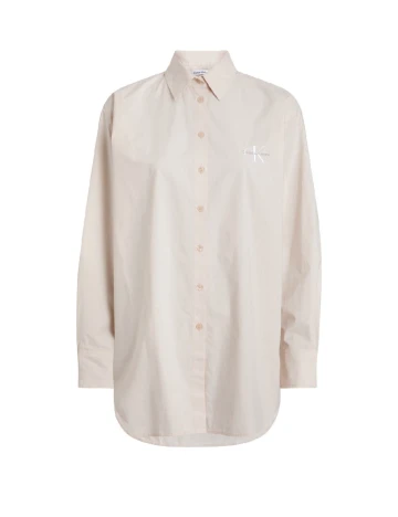 Camasa Calvin Klein Jeans, crem