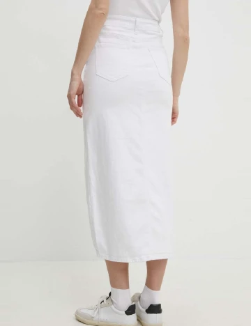 Fusta Answear LAB, alb