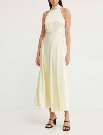 
						Rochie lunga Samsoe, galben
