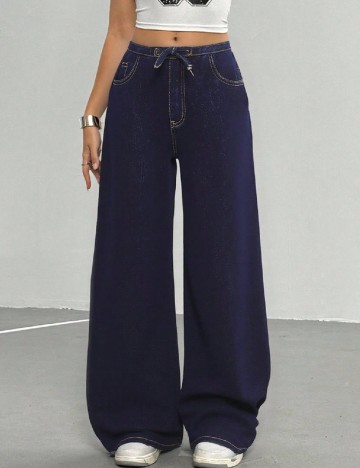 
						Blugi Shein Kids, bleumarin