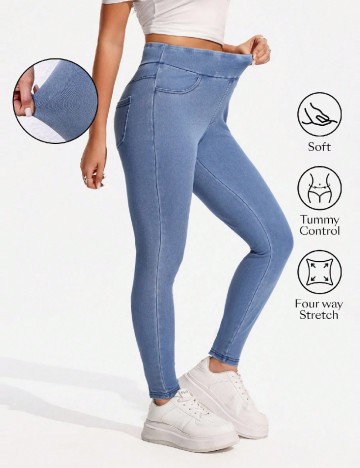 
						Colanti SHEIN, albastru