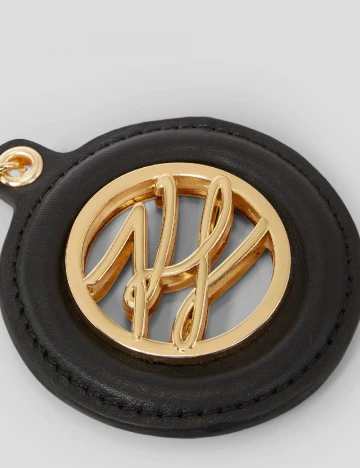 Breloc KARL LAGERFELD, negru/auriu