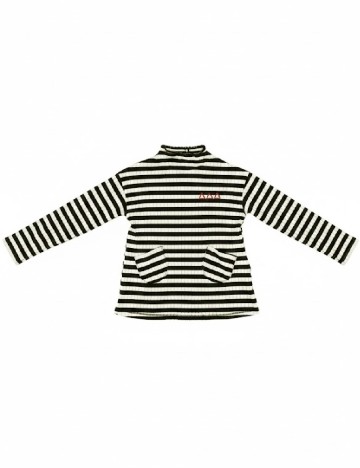 
						Bluza Zara, negru/crem