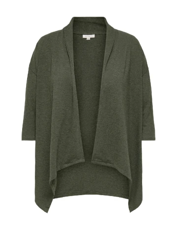 Cardigan Only Carmakoma, verde